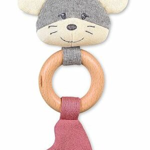 Greiffigur mit Greifring rosa 22 cm