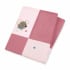 Schmusedecke Mabel 70x100 rosa/altrosa