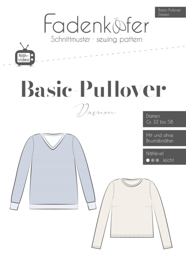 Basic-Pullover Damen