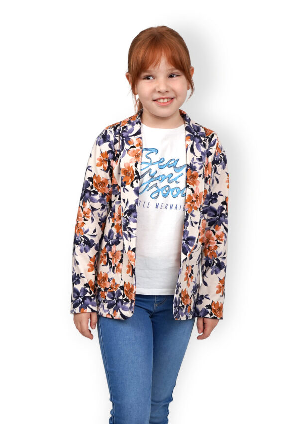 Blazer mit Schalkragen für Kinder – Bild 3