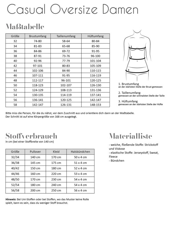 Casual Oversize Pullover – Bild 2