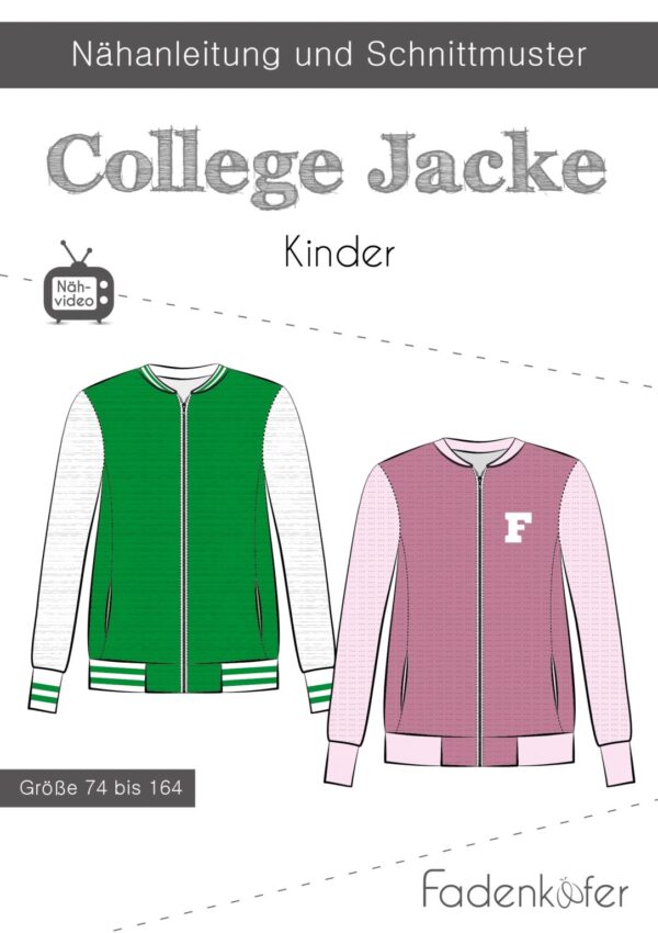 College Jacke Kinder
