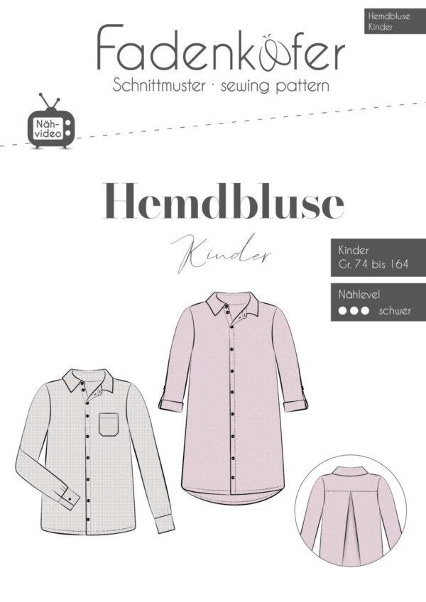 Hemdbluse Kinder