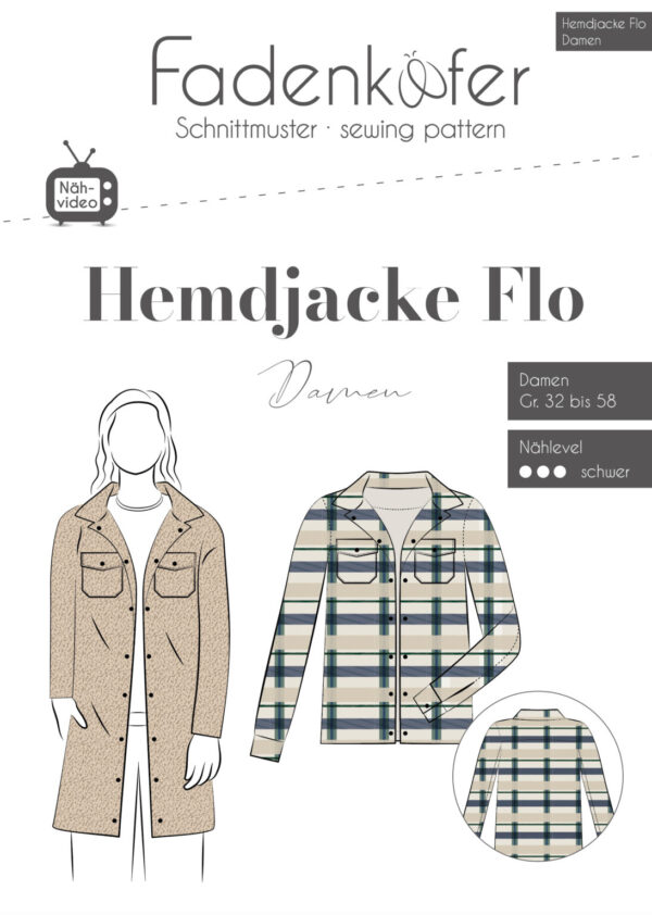 Flo Damen Hemdjacke