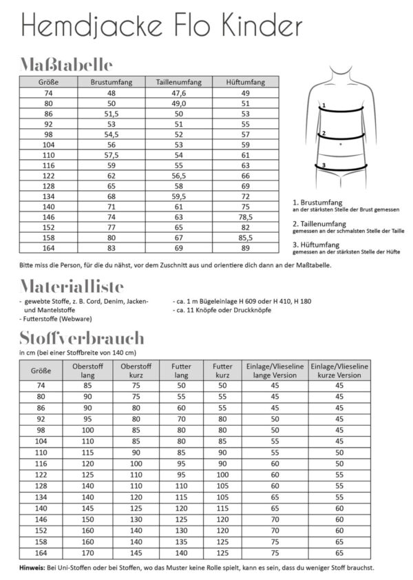 Flo Kinder Hemdjacke – Bild 2