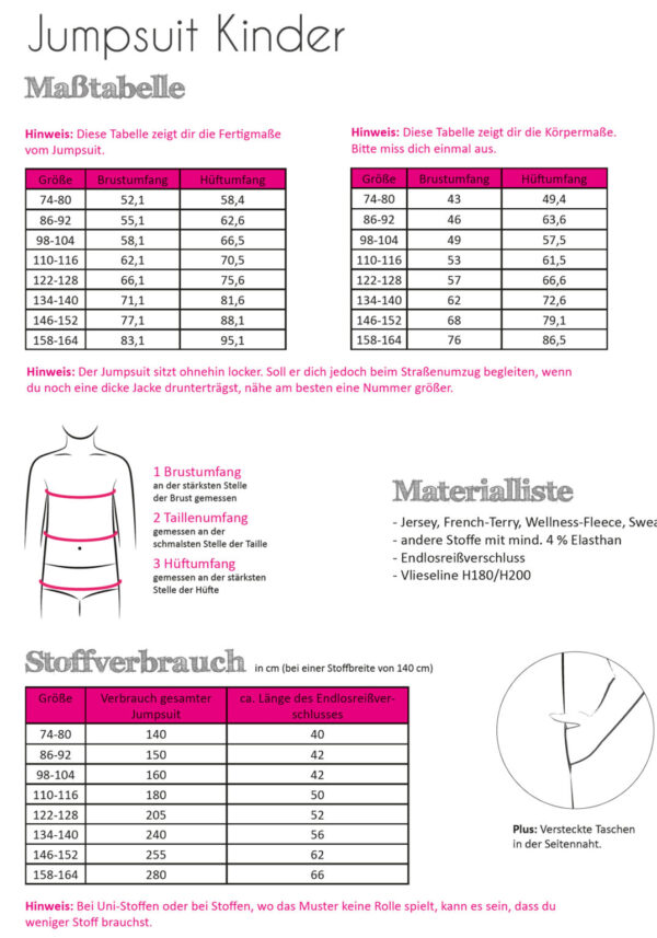 Jumpsuit Kinder – Bild 2