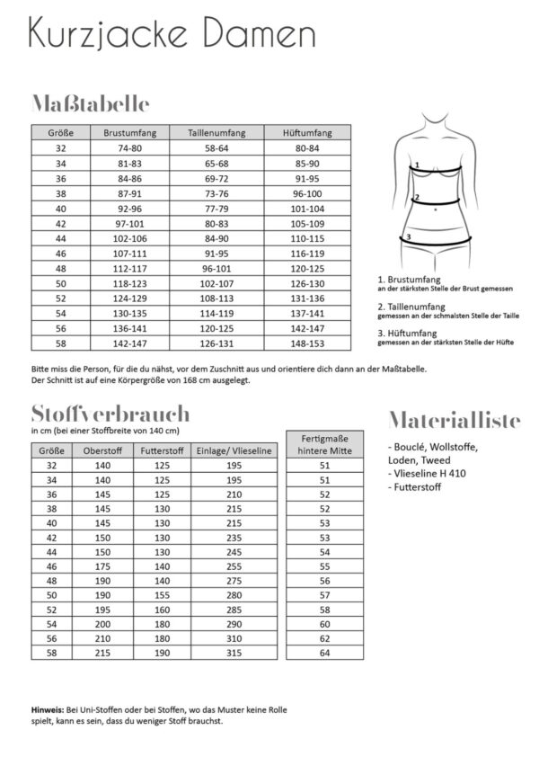 Kurzjacke Damen – Bild 2