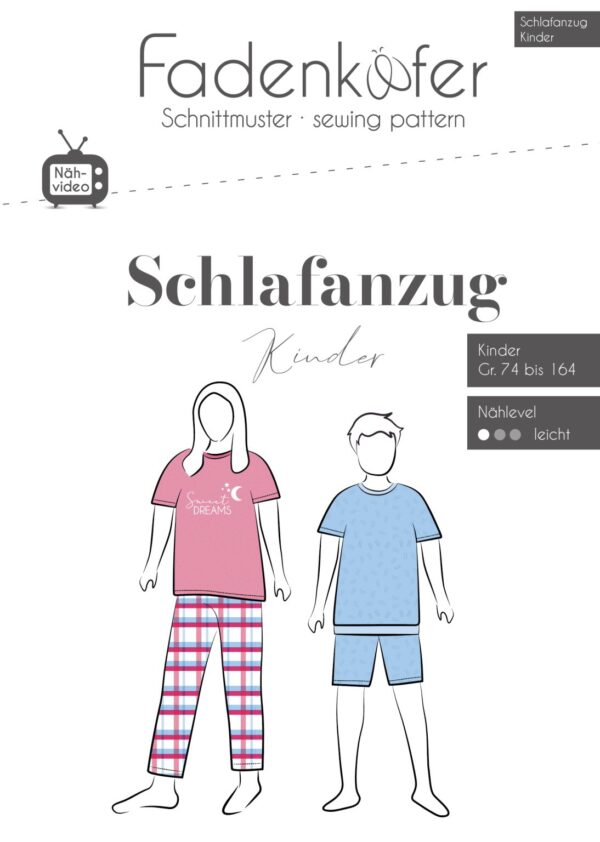 Schlafanzug Kinder