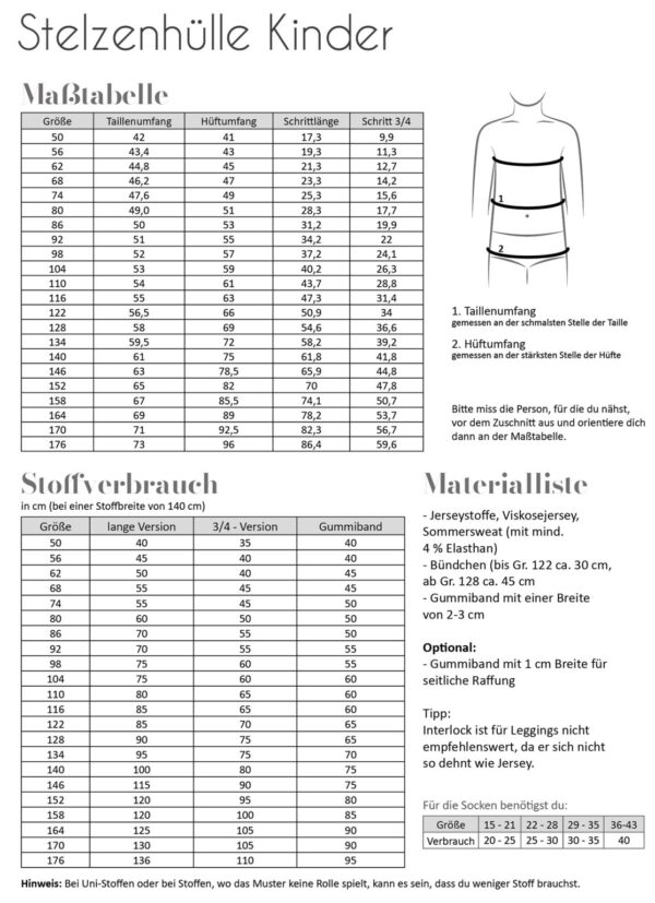 Stelzenhülle Kinder – Bild 2
